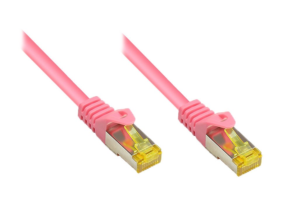 Good Connections Cable De Red M. Cat.7 Cable A Granel Magenta 30m