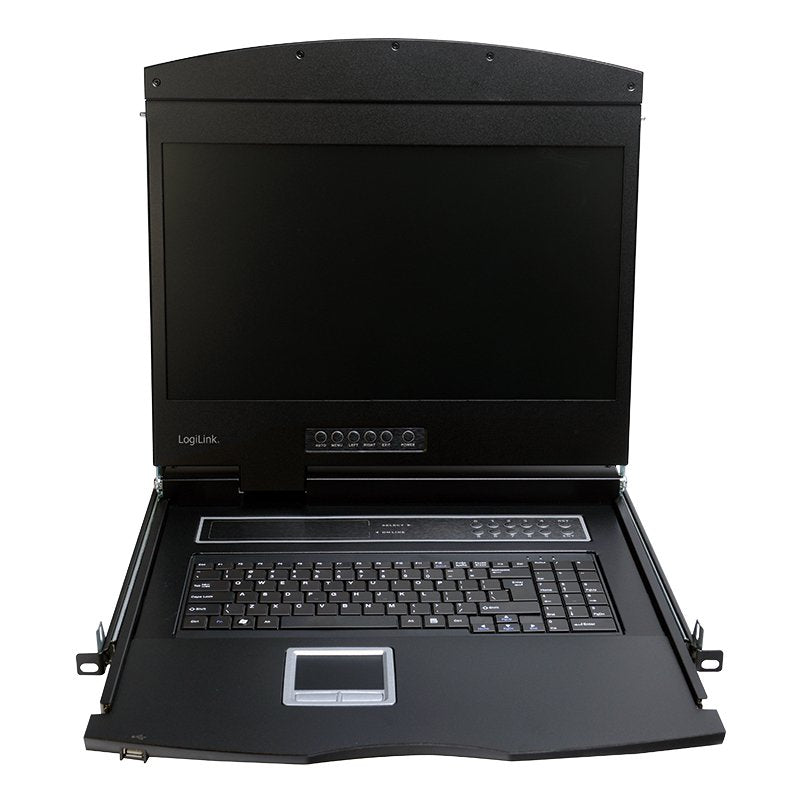 Logilink Lc902ge Consola De Rack 47 Cm (18.5") 1366 X 768 Pixeles Metal Negro 1u
