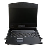 Logilink Lc902ge Consola De Rack 47 Cm (18.5") 1366 X 768 Pixeles Metal Negro 1u
