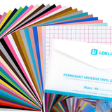 Loklik Permanent Haftende Vinylfolie Material-Set (A4)