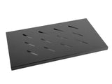 Lanberg Bandeja Fija Ak-1002-B Para Armario Rack De 19\1 1u 465x300mm Hasta 20kg De Carga  Negro