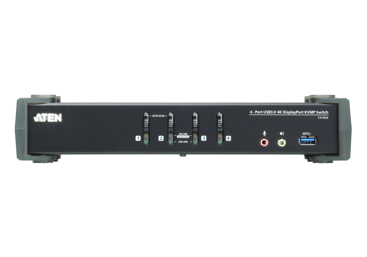 EAN 4719264644771 - ATEN Umschalter interruptor KVM Negro imagen 2
