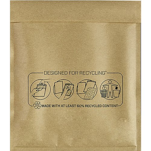 Bankers Box Pack De 100 Bolsas De Burbujas Acolchada - Medida 22x260mm - Burbujas Internas Para Amortiguacion - Ideal