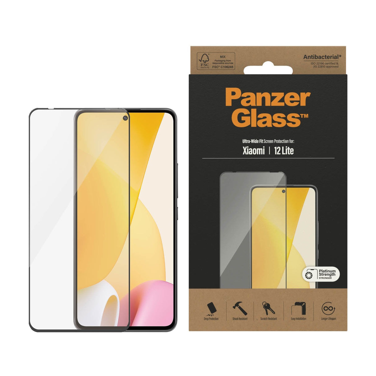 Panzerglass Xiaomi 12 Lite Protector De Pantalla  Para  Xiaomi - 12 Lite 1 Pieza(S)