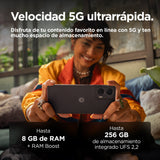Smartphone  Motorola Moto G35 5g 17,1 Cm (6.72") Sim Doble Android 14 Usb Tipo C 8 Gb 128 Gb 5000 Mah Negro