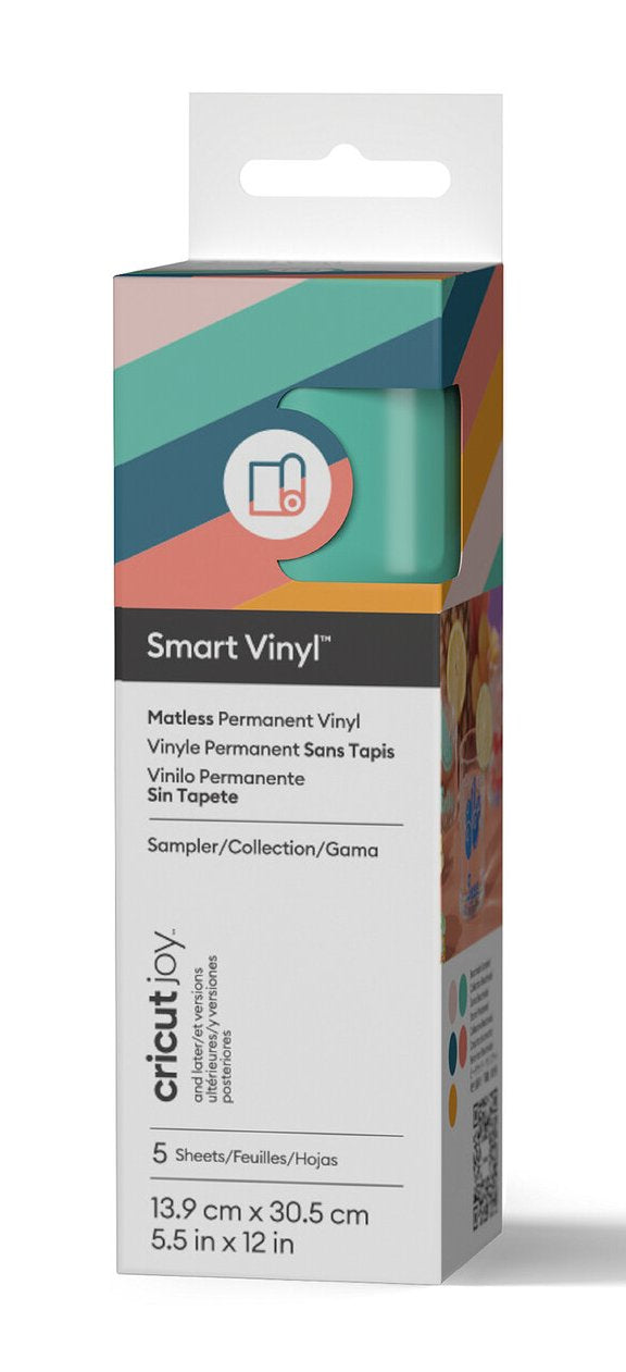 EAN 0093573776670 - Cricut 2011353 vinilo adhesivo Permanente Coral, Color menta, Naranja, Rosa, Verde azulado Mate imagen 1
