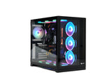 Talius Caja Atx Gaming Zeus Black Rgb Cristal Templado Usb 3.0