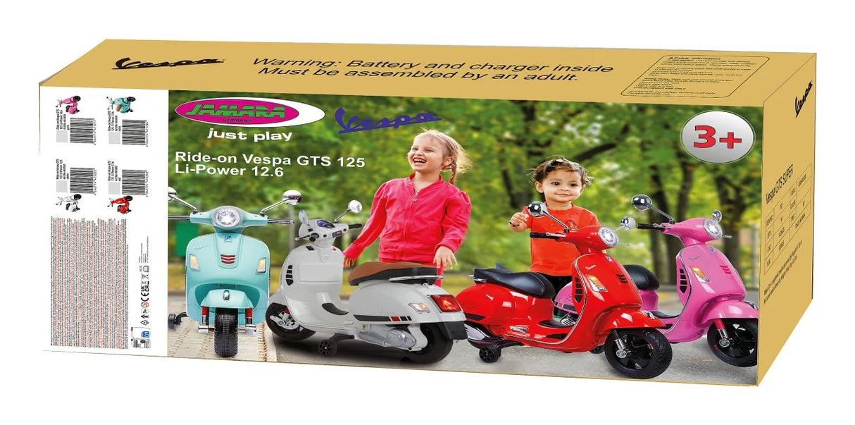 EAN 4042774475260 - Jamara Ride-on Vespa GTS 125 Correpasillos con forma de moto imagen 14