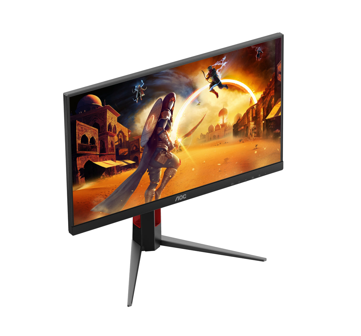 Monitor Aoc G4 24g4ha  23.8" 1920 X 1080 Pixeles Full Hd Led Negro, Rojo
