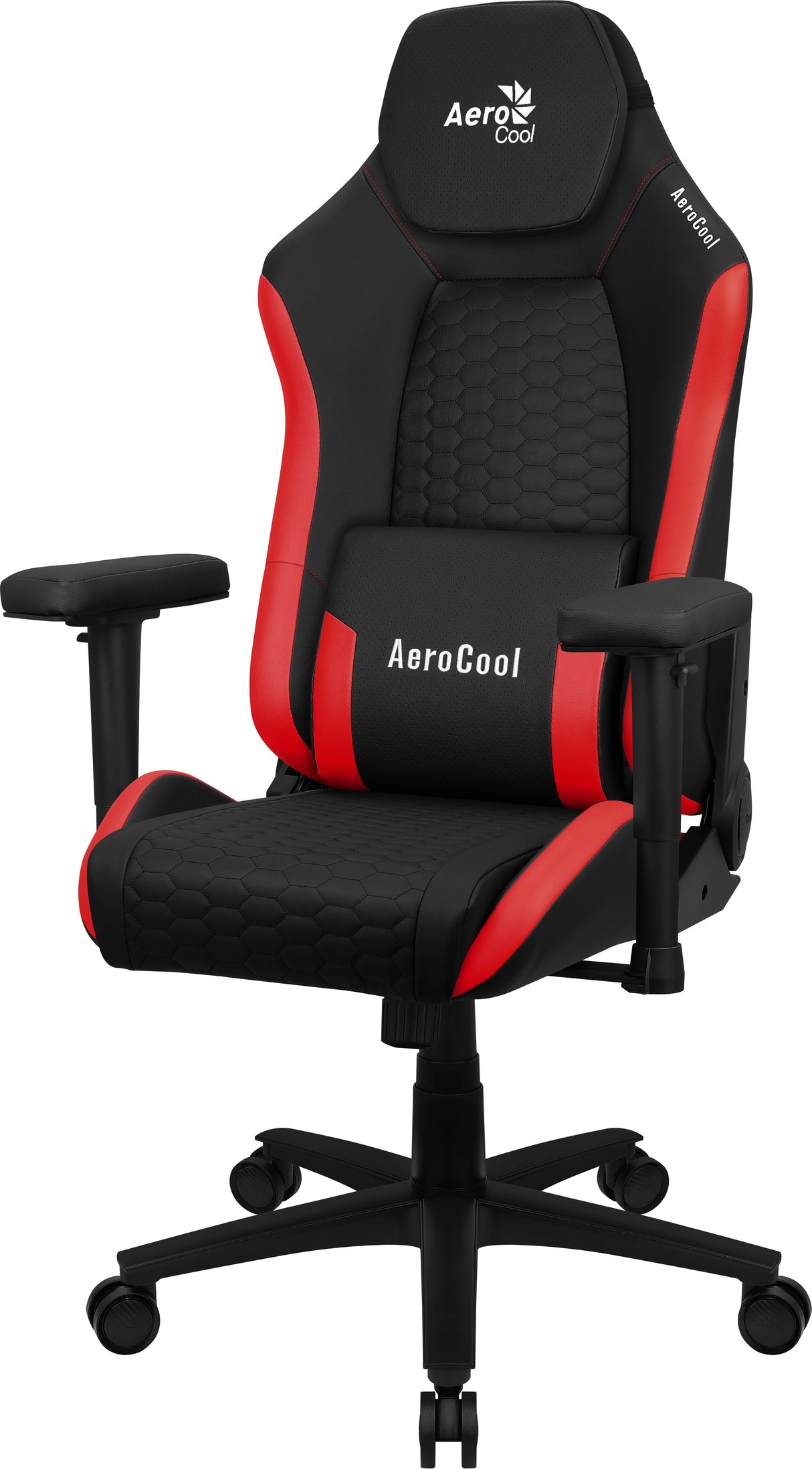 Silla Gaming Aerocool Crown/ Roja Y Negra