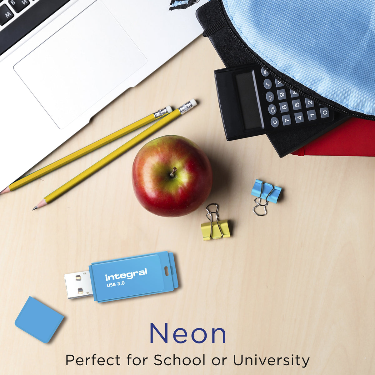 Usb Flash Drive Neon Usb 3.0 Blue 64gb
