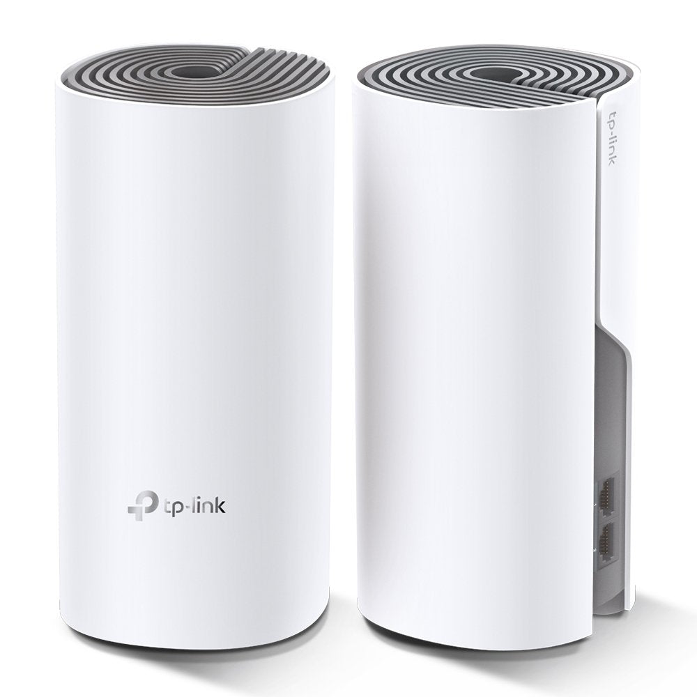 EAN 6935364085278 - TP-Link Deco E4 (2-pack) Doble banda (2,4 GHz / 5 GHz) Wi-Fi 5 (802.11ac) Blanco, Gris Interno imagen 2