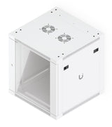 Fully Assembled Wall-Mount Rack With Built-In Fans And Uacc-Rack-12u-Wall-600-G