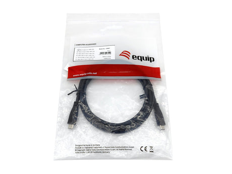 EAN 4015867226605 - Equip 128888 cable USB USB 2.0 3 m USB C Negro imagen 3