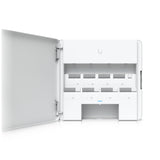 Ubiquiti Eah-8 Controladora De Acceso 10x Rj45 Gb (8 Poe). 4x Aux Para Timbres/Sirenas/Sensores. 8 Entradas Para Dispositivos/Sensores. 8 Terminales De Cerra