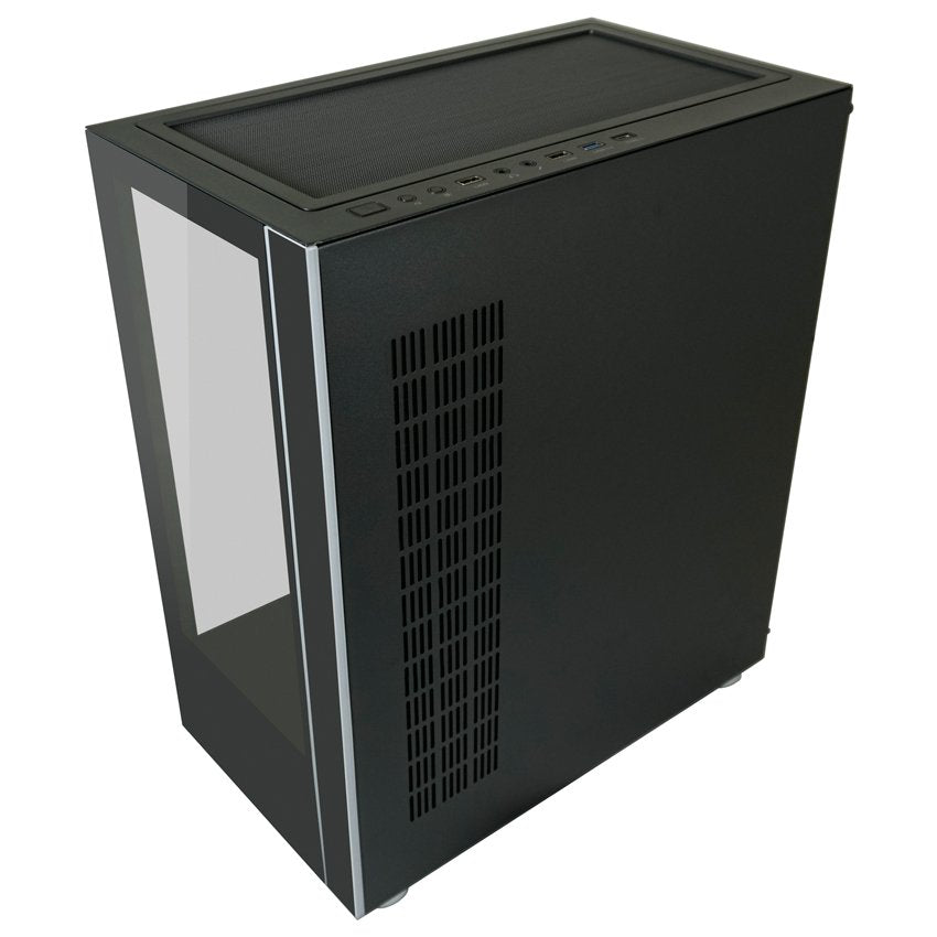 Caja Pc Lc-Power Midi Gaming 808b-On Skylla_x  +. 4 Ventilador