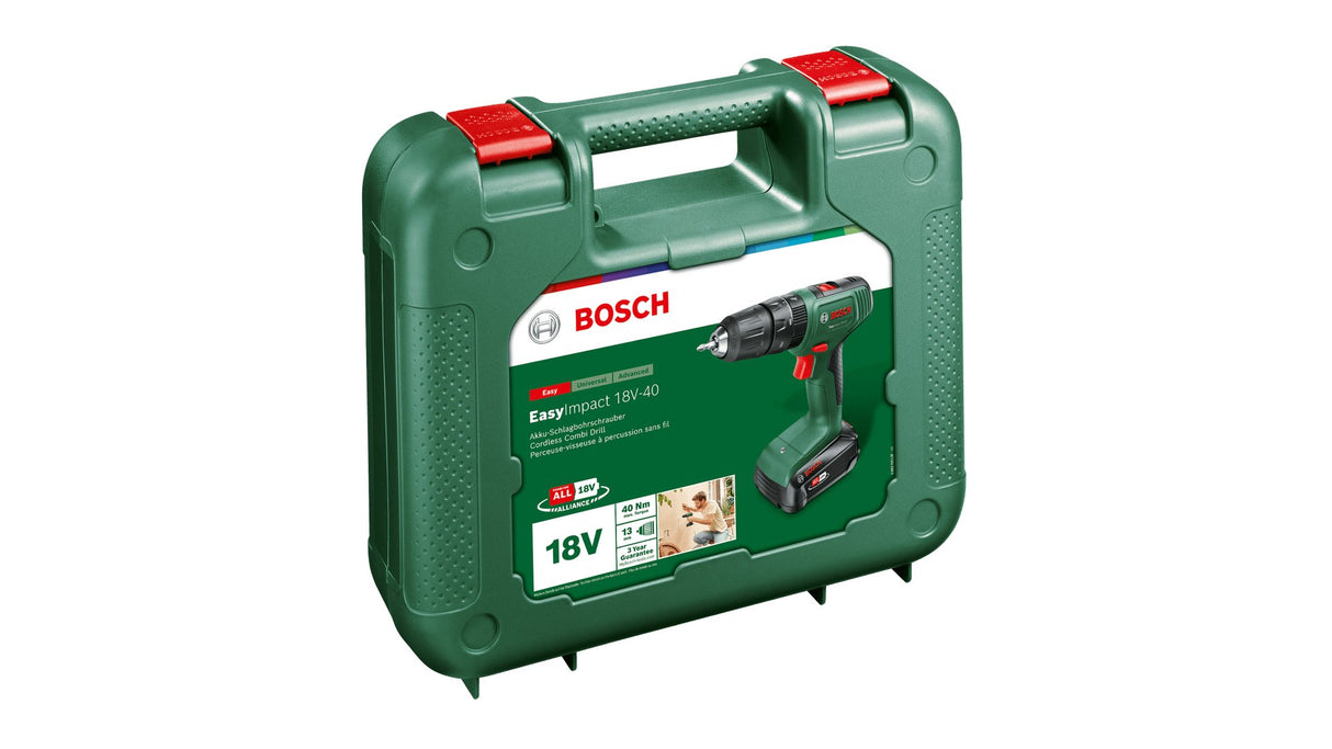 EAN 4053423232592 - Bosch EasyImpact 18V-40 1630 RPM Negro, Verde imagen 3