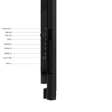 Lenovo Thinkvision T75 - 190 Cm (75") Clase Diagonal Lcd-Display Con Retroiluminación Led - Interaktiv - Con Touchscreen (Multitouch)