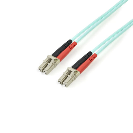 EAN 0065030827072 - StarTech.com A50FBLCLC2 Cable de fibra óptica e InfiniBand Turquesa imagen 1