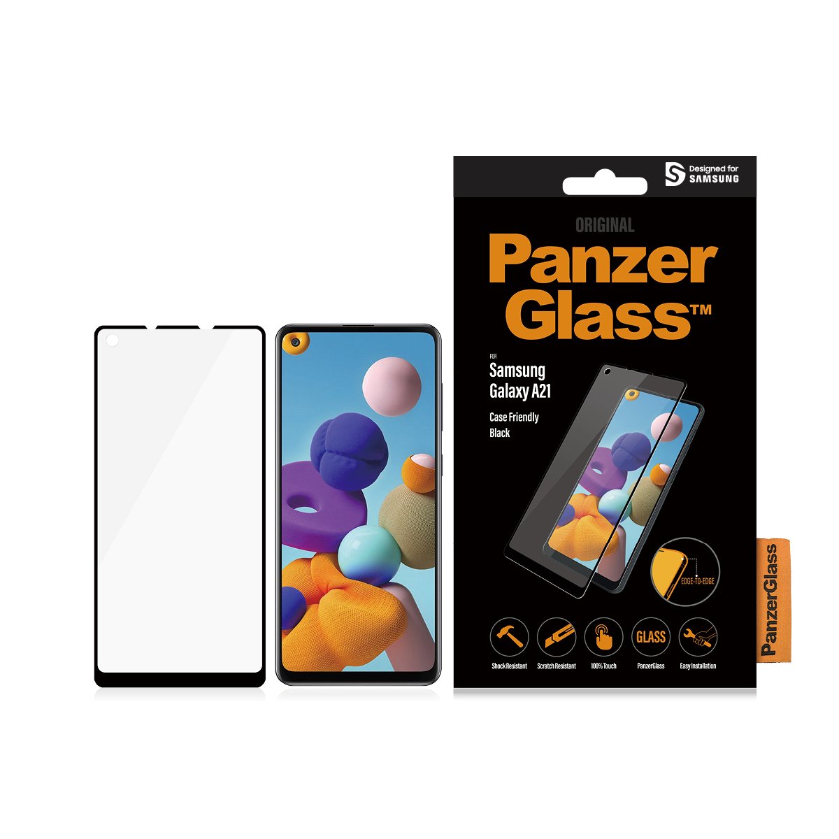 EAN 5711724072185 - PanzerGlass 7218 protector de pantalla o trasero para teléfono móvil Samsung 1 pieza(s) imagen 1