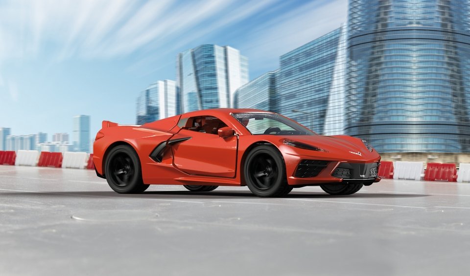 Siku Super Chevrolet Corvette Stingray, Modelo De Vehículo 10235900000