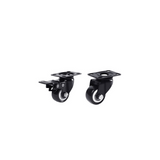 (Dhi-Ldv-Caster-B3) Dahua Ruedas Para Totem Display - Compatible Con 43", 55", 65" Y 75" (Incluye 2 Ruedas Con Freno Y 2 Ruedas Sin Freno)