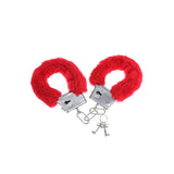 Diablo Picante - Esposas Metal Forradas Rojo
