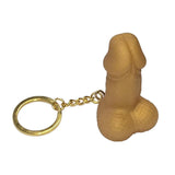 Diablo Picante - Silbato Llavero Con Forma De Pene Dorado