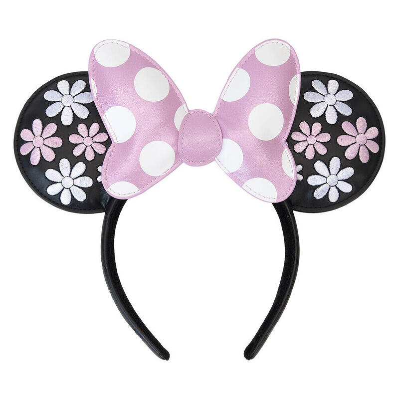 Diadema Orejas Floral Rock The Dots Minnie Disney Loungefly