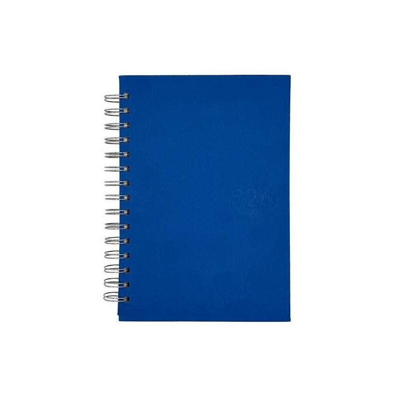 Didex Agenda Boston Espiral 21dz 14.5x21cm Azul 2026