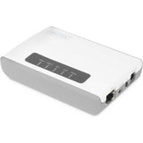 Digitus 2-Port Usb 2.0 Wireless Multifunction Network Server 300 Mbps