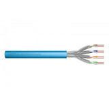 Digitus Cable De Red Cat.6a S/Ftp Solid Wire Awg 23/1 Lsoh 100m Blue Foiled