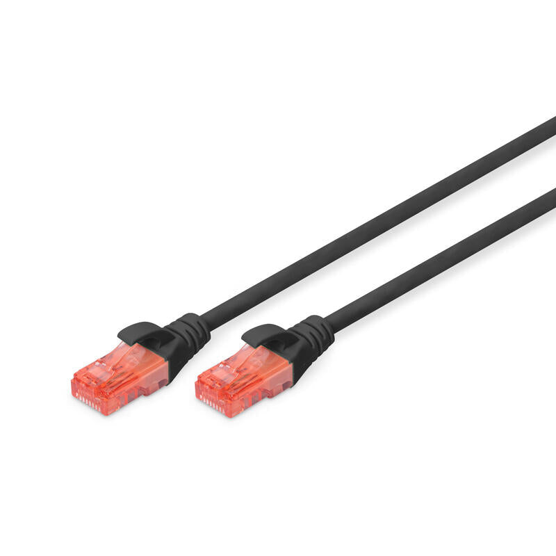Digitus Cat6 U/Utp 3m Cable De Red U/Utp (Utp) Negro