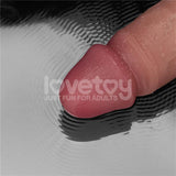 Dildo Con Vibración Piel Deslizante Silicona Dual Layer 10