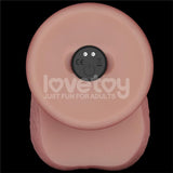 Dildo Con Vibración Piel Deslizante Silicona Dual Layer 8