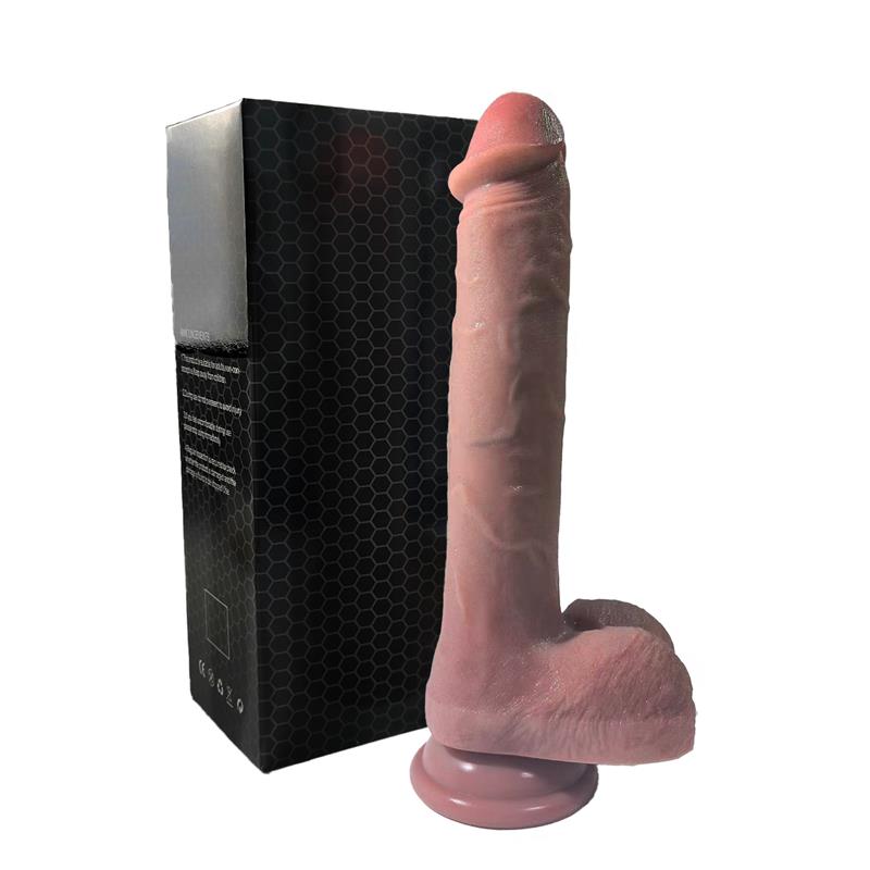 Dildo Con Vibración, Thrusting Y Calor 28 Cm