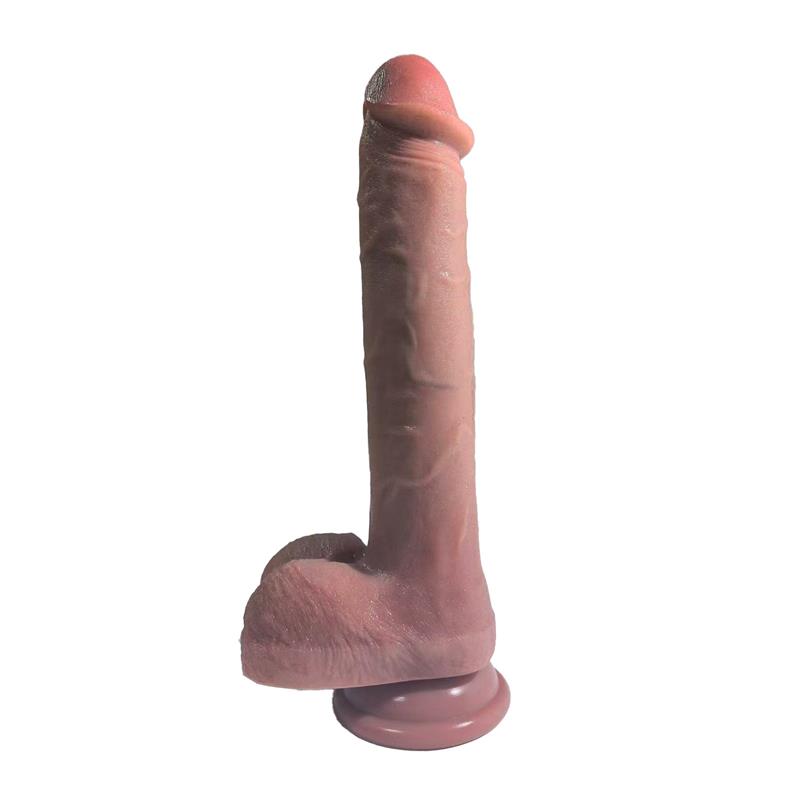 Dildo Con Vibración, Thrusting Y Calor 28 Cm
