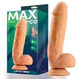 Dildo Creig Realista Con Testículos 8.5 Natural