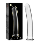 Dildo Cristal Nebula Series By Ibiza - Modelo 8  Borosilicato 14.5 X 2 Cm Transparente