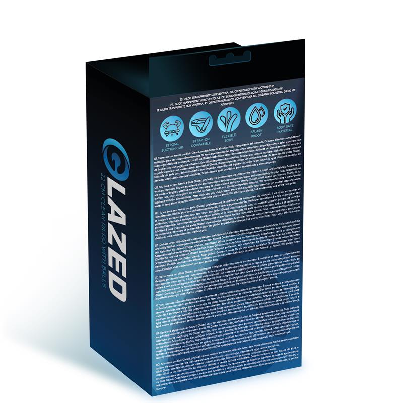 Dildo Curvado Material Cristalino 16 Cm