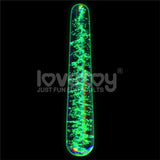 Dildo De Cristal Que Brilla En La Oscuridad Dark Twilight Slim Fantasy