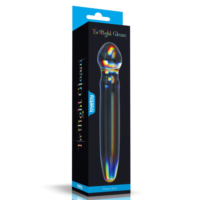 Dildo De Cristal Que Brilla En La Oscuridad Twilight Gleam Prism Glass