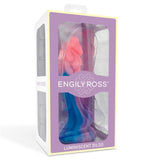 Dildo Dragón Brilla En La Oscuridad Silicona Líquida 18 Cm