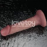 Dildo Dual Density Con Vibración 8