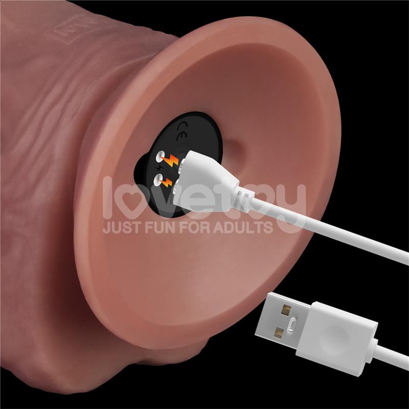 Dildo Dual Density Con Vibración 9