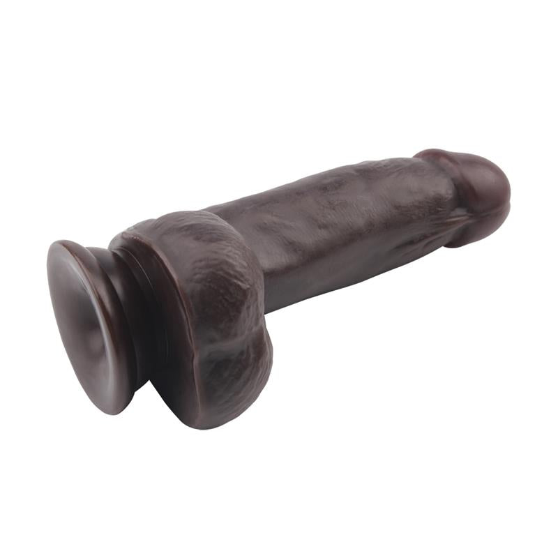 Dildo Dual Density Fashion Dude 17.2 X 4.1 Cm Marron