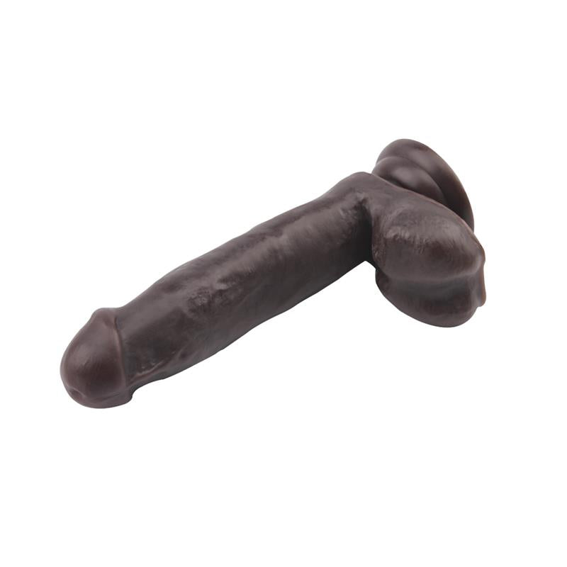 Dildo Dual Density Fashion Dude 17.8 X 4 Cm Marron