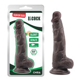 Dildo Dual Density Fashion Dude 21 X 4.1 Cm Marron