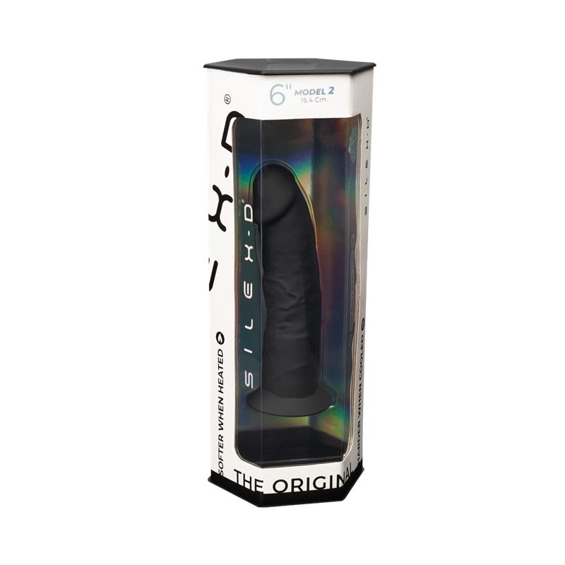 Dildo Dual Density Mod. 2 - 6 Negro