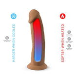 Dildo Dual Density Mod. 2 - 7.5 Caramel